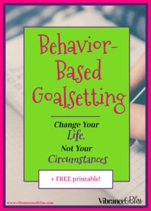 Don't set superficial goals- set goals that will stretch you & help you progress. Set goals that are going to change your behavior and your life.