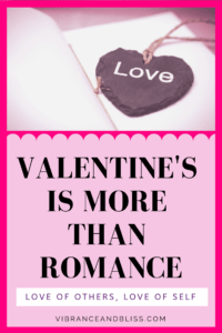 February is the month of love, but Valentine's Day can be about far more than Romance and flowers. You can turn it into a celebration of every type of love- family and friends as well. To fully appreciate and contribute to any of these relationships, you need to create and nurture a love for self.